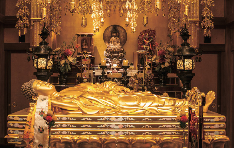 安養院御本尊 寝釈迦様